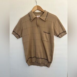 Men’s/Unisex Zipper down Polo Top